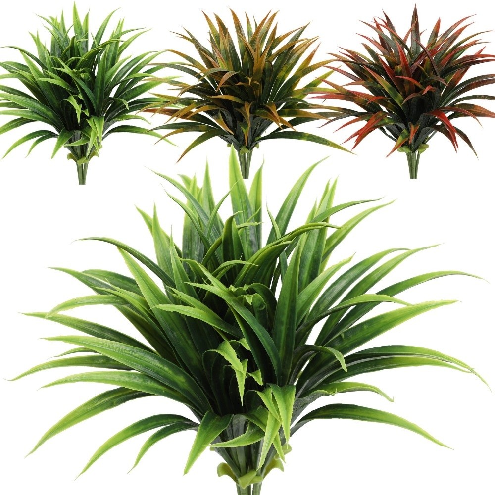 Spider Plant Hanging - Ландшафтный декор: 42 см искусственные листья