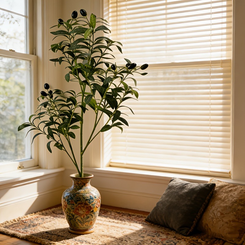 Ficus Lyrata Tree - Искусственное оливковое дерево 28-120 см, для