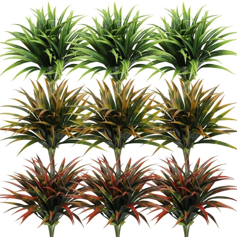 Ландшафтный декор: 42 см искус – обзор и цена Spider Plant Hanging