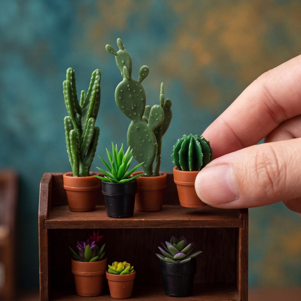 8 шт. миниатюрных пластиковых  – обзор и цена Echeveria Succulent